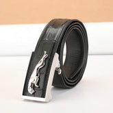 Crocodile men's automatic buckle belt - FashionByTeresa